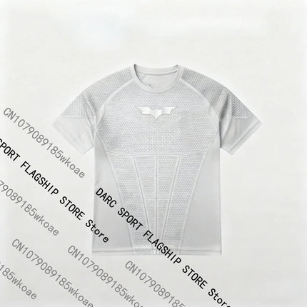 Men Muscle Skinny Fit 3D Printed Athletic T-Shirt Quick-Dry Gym Workout / T-Shirt Homme Muscle Ajusté Imprimé 3D Gym Séchage Rapide