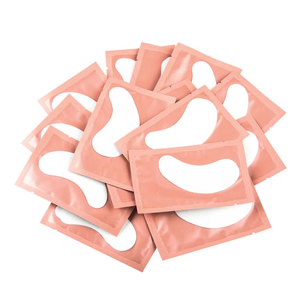50Pairs/Lots Eyelash Extension Patch Under Eye Pads Hydrogel Patches For Extension Lint Free Stickers Eyelash patches Makeup