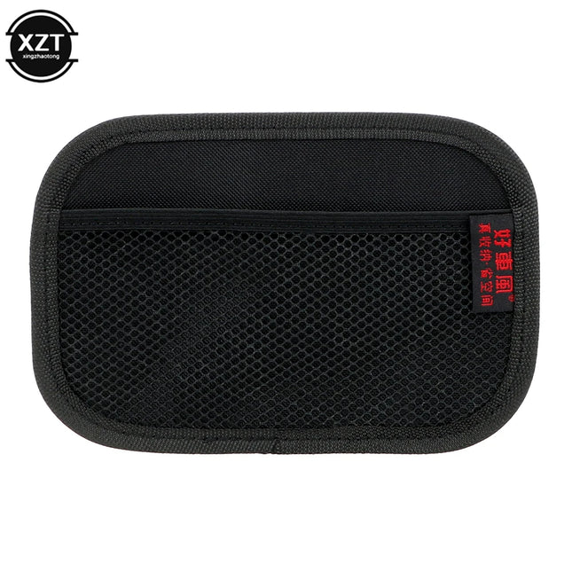 Car Storage Net Pocket Multi-use Leather Oxford Fabric Mesh Bag Auto Interior Phones Coins Cards Keys Organizer Stowing Tidying