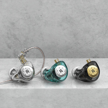 KZ EDX pro In-ear type Earphones Stereo DJ Hi-Fi Bass HIFI Microphone Earplugs Cable speakers reduce noise and detachable cables