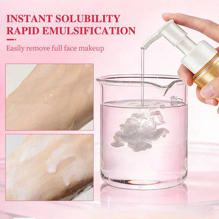 Powerful Makeup Remover Oil, Moisturizing Without Harming The Skin, Gentle and Refreshing Without Causing Dryness