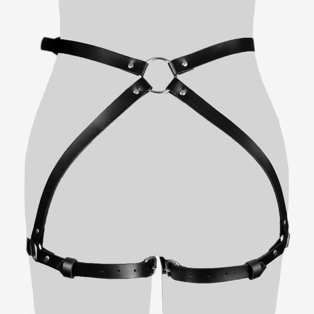 Party Sexy Leather BDSM Kit Handcuffs Sex Toys Games For Couples Body Harness Cuffs Bondage Straps Erotic Adult Sex Toys