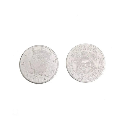 10 Palming Coins Morgan Dollar Version Super Thin Coin Magic Tricks Close up Magic Magia Magicians Prop Accessory Copy Coin
