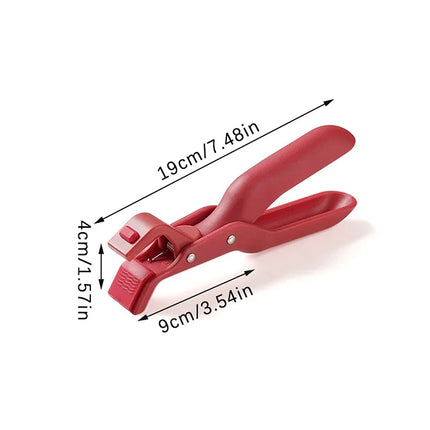 Hot Plate Gripper Clips Holder Tongs Bowl Holder Pot Clip For Moving Hot Plate Bowls Pizza Pan Air Fryer Microwave Oven