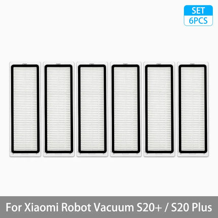 For Xiaomi Robot Vacuum S20+ / S20 Plus / B108GL Parts Accessories Main Brush Side Brush Hepa Filter Mop Cloth Replacement Spare