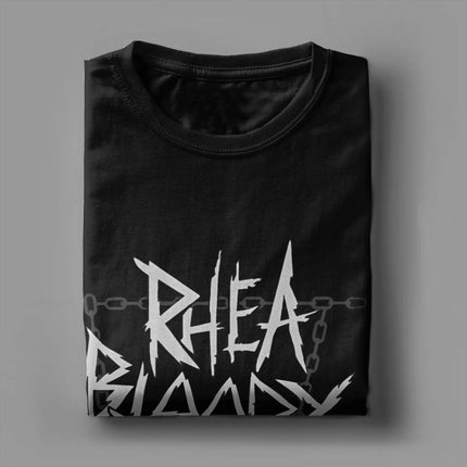 Rhea Ripley B4B Edition T Shirt Men's Cotton Clothes Harajuku  Round Neck Short Sleeve