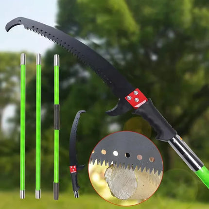 Insulation Pruning Saw Garden Fruit Tree Branch Pruning Saws High Altitude Extended Telescopic High Branches Prune Hand Saws