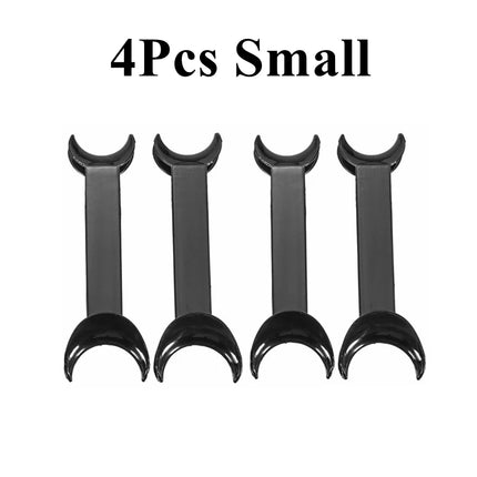 4Pcs Dental Mouth Opener T-Shape Orthodontic Lip Cheek Retractors Double Head Mouth Spreader Oral Clean Tool