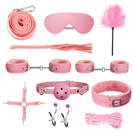 BDSM Adjustable Straps Bed Restraints Sex Bondage Kit For Couple Handcuffs Ankle Cuffs With Bondage Set SM Adult Games Sex Toys