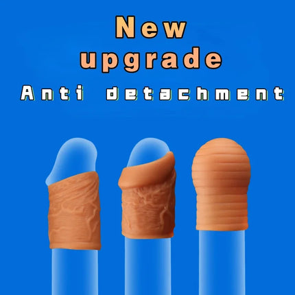 Liquid Silicone Foreskin Correction Cock Ring Penis Bondage Cockring Sex Toys for Men Penis Ring Delay Ejaculation Sex Products