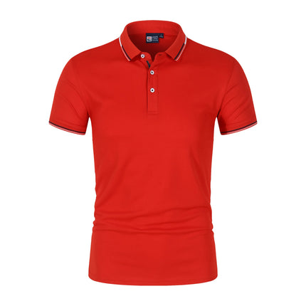 2025 Business Style Polo Shirt with Three-Dimensional Tailoring to Enhance Body Shape, Made of Micro Elastic Fabric with Non Tig