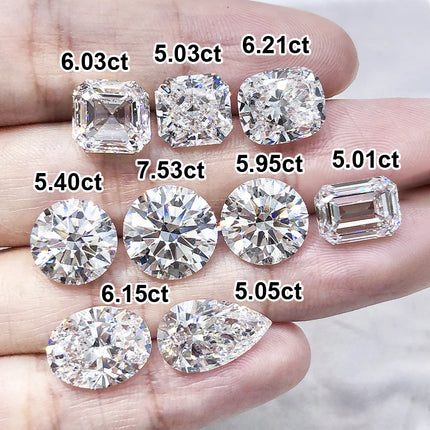 Pear Shape Lab Grown Diamonds With IGI Certificate CVD HPHT 1ct 1.5ct 2ct 2.5ct 3ct 5ct Laboratory Diamond Wholesale