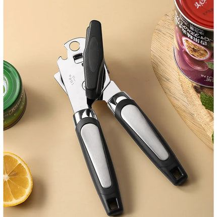 Professional Iron Manual Can Opener Multifunctional Stainless Steel Beer Handle Can Opener Kitchen Gadgets Bottle Openers Jar