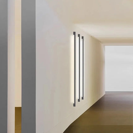 Modern Minimalist Long Wall Lamp LED Wall Mounted Light Indoor Living Room Bedroom Background Lamp Home Decora Fixtures 110/220V