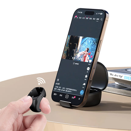 Page Turner Clicker BT Camera Video Recording Remote Remote Scrolling Ring for iPhone Android Tablet Touch Screen Page Turner