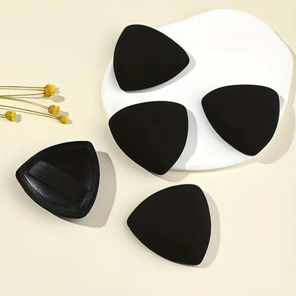 5 Pcs Soft Reusable Triangle Powder Puff Set,  Makeup Sponge Beauty Egg Blenders For Liquid Foundation Powder