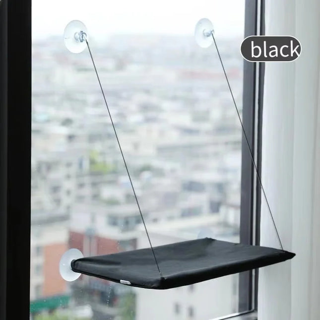 Ultra Soft Cat Window Hammock Bed Securely Mounted Space Saving Cat Perch Ideal for Feline Naptime Top Pet Accessories for Cats