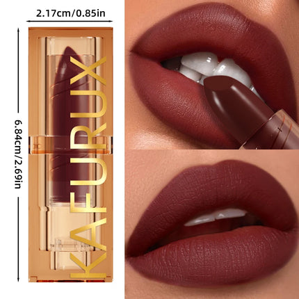 Nude Brown Red Lipstick Waterproof Lipliner Pen Sexy Matte Contour Tint Lipstick Lasting Non-stick Cup Lip Gloss Lips Makeup