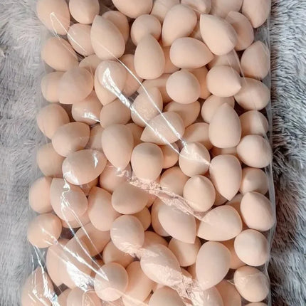 20/50PCS  Mini Finger Puff Beauty Cosmetic Foundation Cosmetic Sponge Makeup Blender Suitable For Cream & Powder Concealer