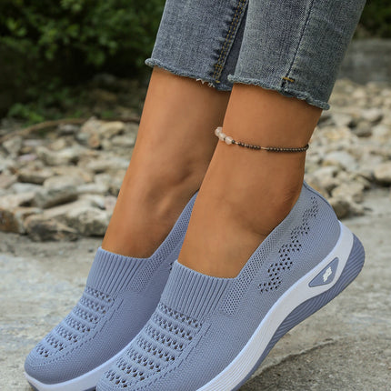 Fashionable casual single shoes, breathable and comfortable women's shoes, sports vulcanized shoes, anti-slip flat shoes