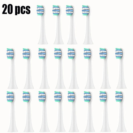 Replacement Toothbrush Heads Compatible with Philips Sonicare Soft Replacement Electric Brush Head 4100 6500 6100 7500 5300 1100