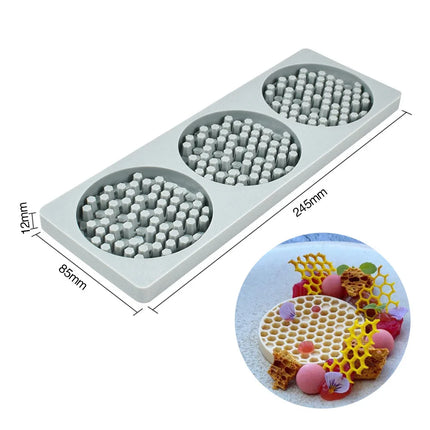 New Various Leaves Geometric flower Silicone Cake Lace Mold Cake Decorating Tool Border Decoration Lace Mold kitchen Baking Tool