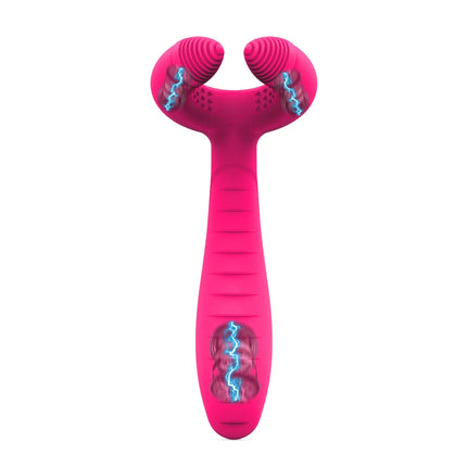G-Spot Double Penetration 3 Motors Dildo Vibrator for Women Clit Stimulator Anal Vagina  Massager Penis Sex Toys for Couples