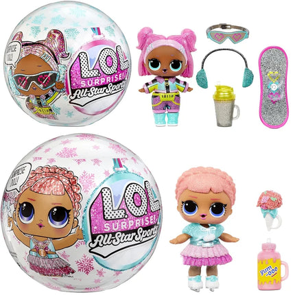 L.O.L. Surprise Winter Games Sparkly Doll - 8 Surprises