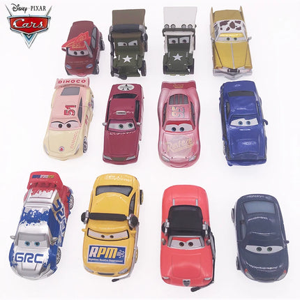 Pixar Cars Scarcity Version Lightning McQueen Curz Ramirez Tex Dinoco Sarge Metal Diecast Vehicle Model Toys Kid Boy Gift