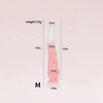 Alien Octopus Tentacle Anal Plug G-spot Clit Stimulation Prostate Orgasm Adult Sex Toy Unique Pleasure Available in Four Sizes