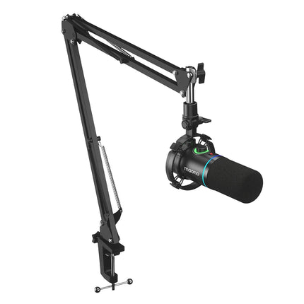 maono PD200X XLR/USB Dynamic Microphone for Gaming Recording Streaming Youtube Metal Mic with Software Tap-to-Mute Gain Knob
