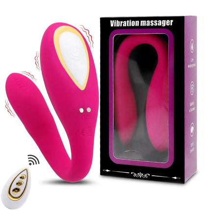 Wireless Remote Clitoris Panties Vibrators Powerful Vibrating Clit Stimulator U Shape Wearable Massager Adult Sex Toys for Women