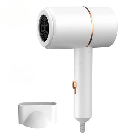 Folding Hairdryer High Power Negative Ion Hair Dryer Home Thermostatic Travel Portable Silent Hair Brush Dryer
