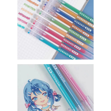 Languo 27-207 Colors Of One Set Drawing Handbook Pens Student DIY Graffiti Multi-Color Gel Pen Writing Marker Stationery