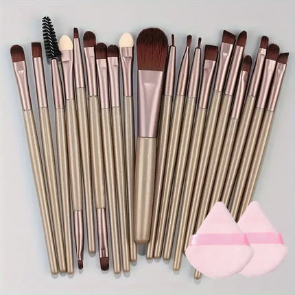8Pcs-20Pcs Makeup Brushes Set Soft Fluffy Eyeshadow Brush Detail Concealer Blush Loose Powder Foundation Highlighter Beauty Tool