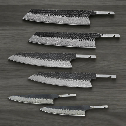 1/2/3/4/10PCS, Forged Damascus Steel Sashimi Knife Blade Kitchen Knife Blade Chef Knife Kiritsuke Knife Blade DIY Making Tool