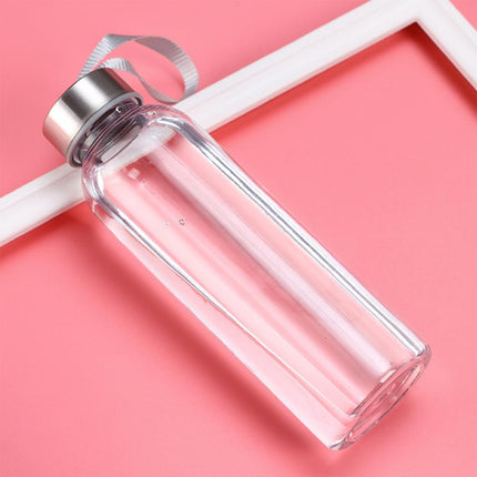 300/400/500ML Transparent Handy Cup Portable Plastic Water Cup Drinking Bottle for Outdoor Sports Kitchen Tools Fitness Cup