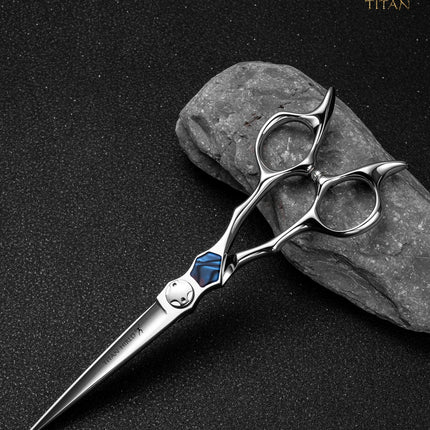 Titan CNC Skill 5.5,6.0inch Hairdress Professional Barber Tools Hair Salon Cutting Thinning Hair Scissors