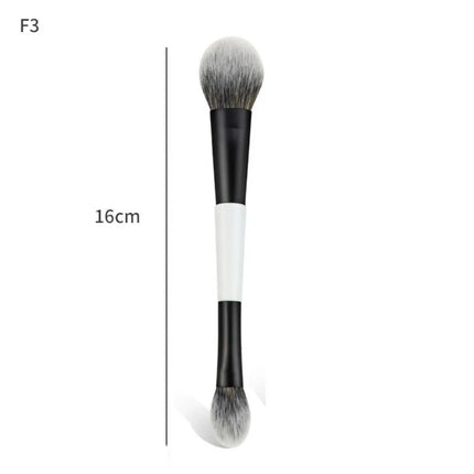 Dual-Ended F4 Contour Face Brush Multi-purpose High Coverage Eyeshadow Concealer Brushes Cosmetic Beauty Makeup Brushes