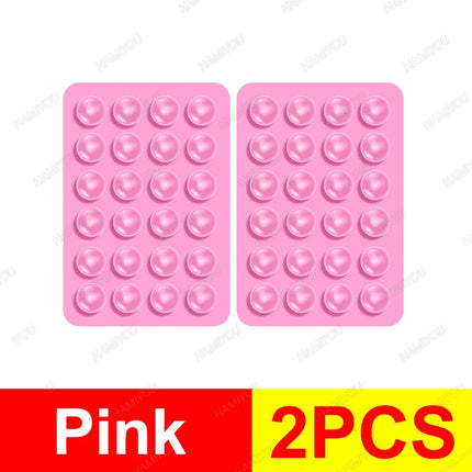 Silicone Suction Phone Holder Adhesive Suction Cup Wall Cupping Phone Pack Single-Sided Case Mount for TikTok Videos Selfies