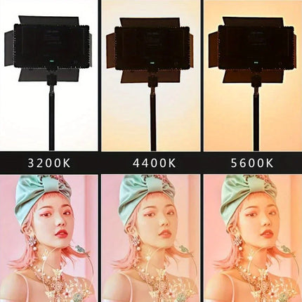 LED Photo Studio Light Video Studio Light With Dimmable for Game Live Video Lighting Portable Video Recording Photography Lamp