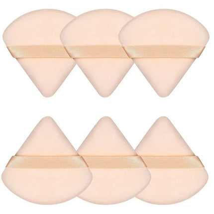 10PCS Puff Triangle Makeup Beauty Sponge Puff Triangle for Powder Makeup Blender Finger Puff Make Up Accessories Cosmetics PF03