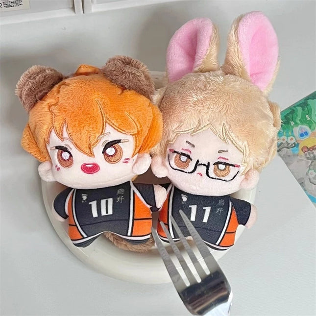 10/20cm Volleyball Kageyama Hinata Hanging Haikyuu Plush Keychains Backpack Pendants Plush Pillow Fans Party Birthday Gifts