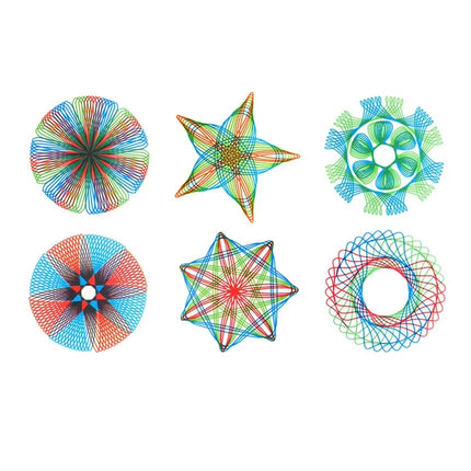 Creative Spirograph Drawing Toys Set Funny Art Crafts Gears Geometry Stencils Painting Template Kids Students Educational Gifts