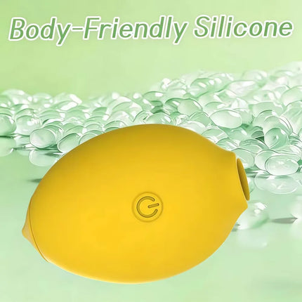 Hidden Female Lemon Masturbation Vibrator 10 Levels Strong Suction Nipple Clitoris Anal Stimulating Hidden Sex Toy for Women