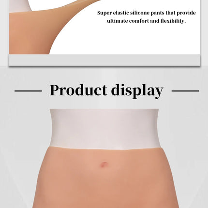 Silicone Realistic Fake Vagina Pants Cosplay Underwear Crossdressing Drag queen women Panties Crossdresser Transgender Gay