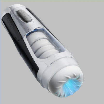 Male Masturbator Cup With Realistic 3D Sleeve 7 Thrusting & Vibrating Stimulation Modes  for Male Masturbation Penis Training