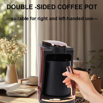 110V Turkish Coffee Maker 550W 250ML Single Cup Electric Turkish Greek Coffee Machine with Cup for Home Hot Beverage Brewing