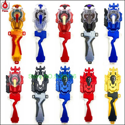 Metal Burst Sparking Fusion Accessories Launcher with Handlebar Set Gyro Accessories Anttena Toys for Children