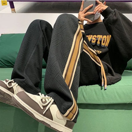 Male Sweat Pants Casual Athletic New Items In Baggy Wide Leg Fashion Trousers Track Training Summer Sport Y2k Sweatpants for Men